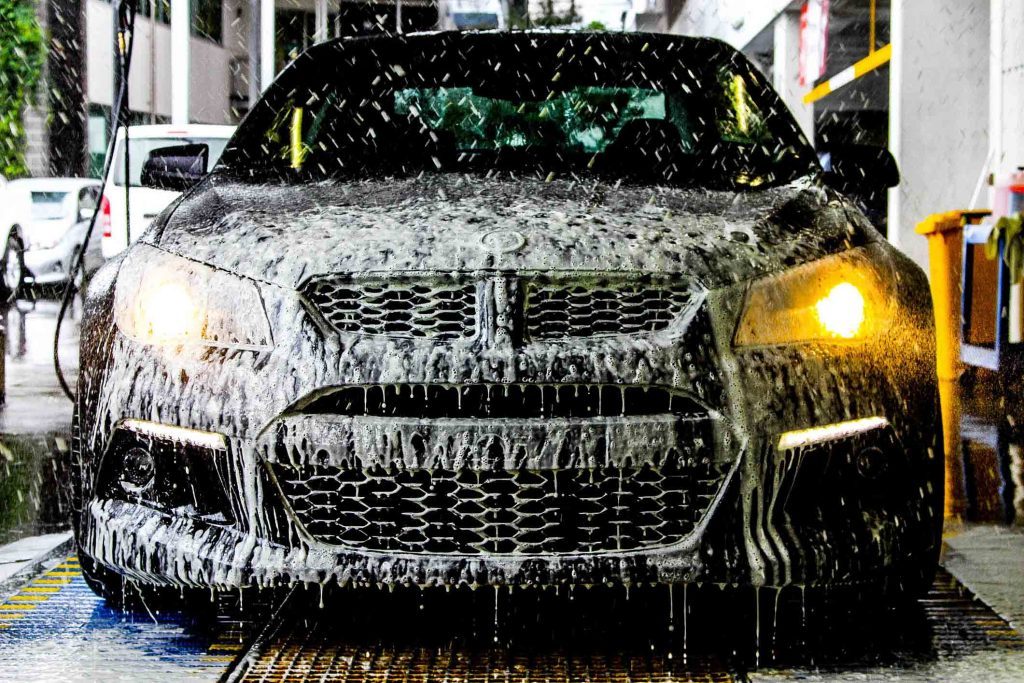 mặt bằng rửa xe ô tô